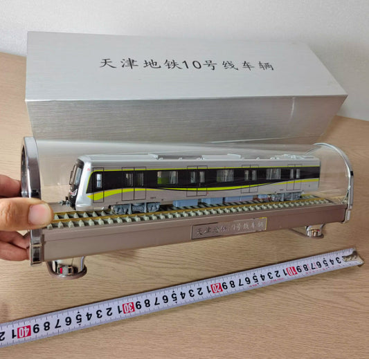 1/68 Scale Tianjin Line 10 Lead Car Model Train Model Gift
