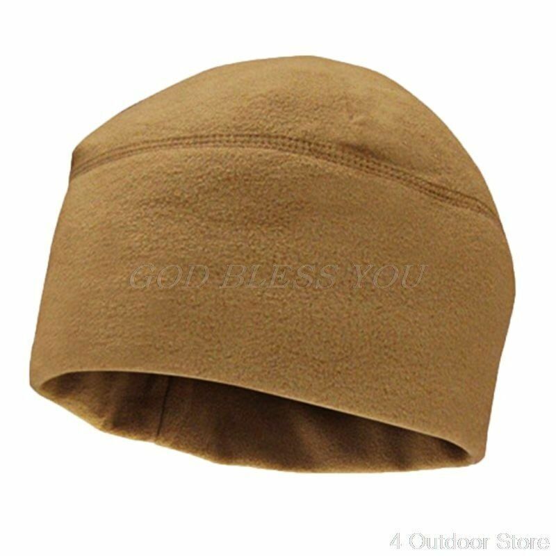 Unisex Winter Soft Warm Cap Polar Fleece Thickened Beanie Hat Windproof Thermal