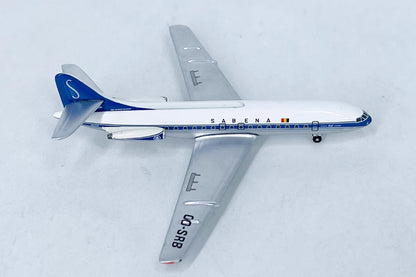 1:500 InFlight SABENA Sud SE-210 Passenger Plane Airplane Diecast Aircraft Model