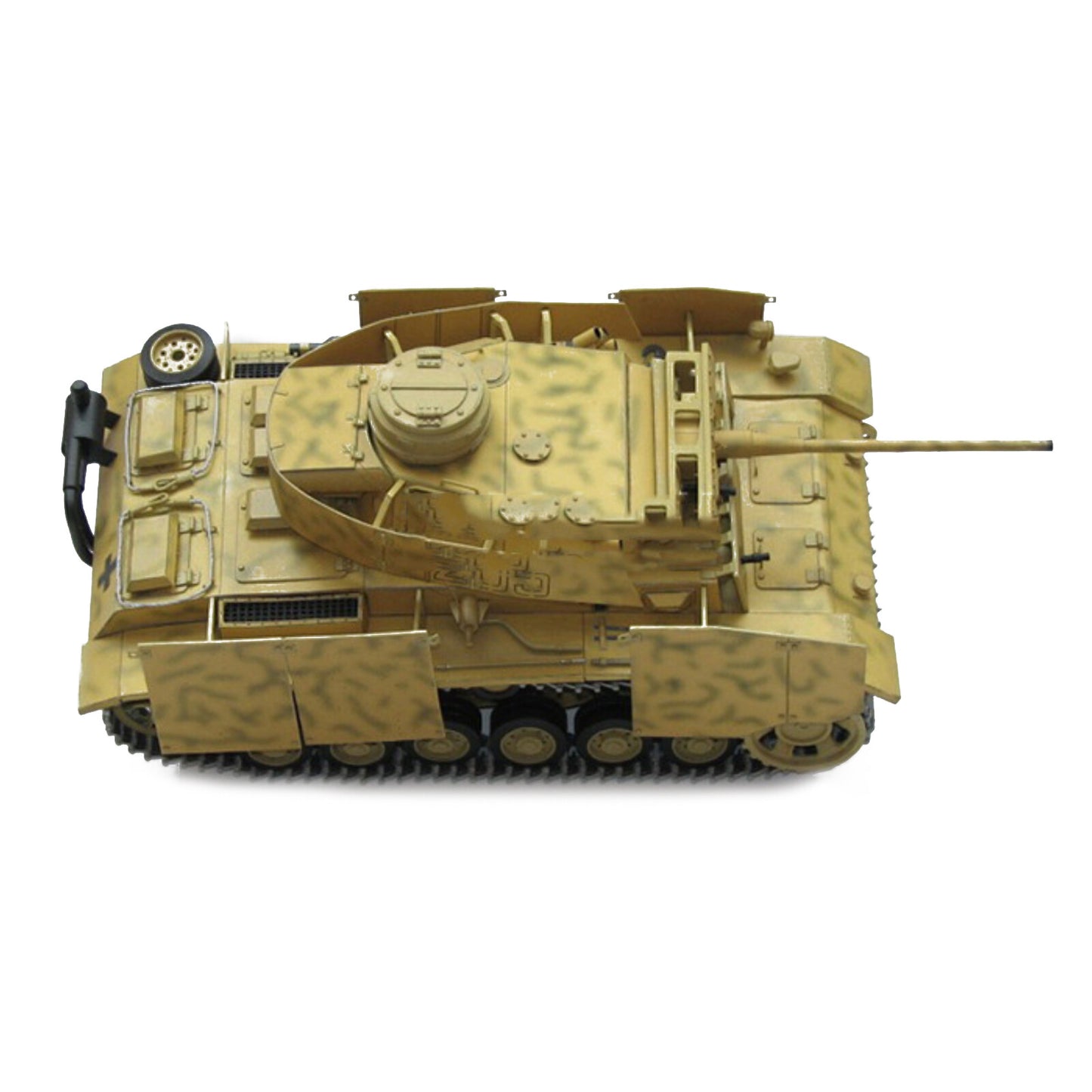 WWII German Armored Fighting Vehicle III Ausf M 1:25 Tank Paper Model 3D Handmad