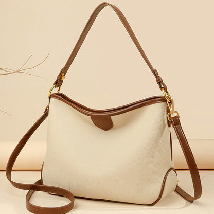 Soft Top PU Leather Women's Elegant Handbags Sling Shoulder Bags Crossbody Bag