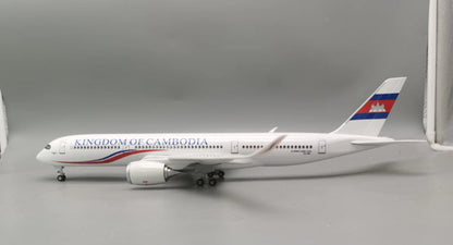 47CM 1:140 KIMDOM OF CAMBODIA AIRBUS A350 Airplane Landing Gear Resin Model