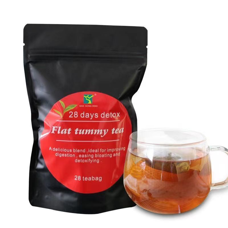 Natural Herbal Flat Tummy Tea Detox Blend Weight Loss & Fat Burner Slimming tea