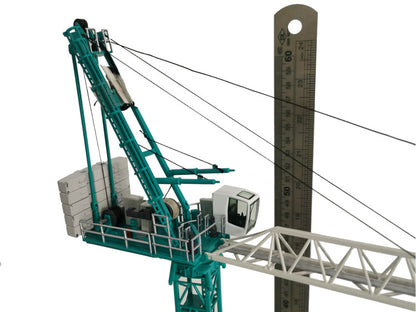 1:87 NZG LIEBHERR ED300L160 HC Tower Crane Contruction Machine Diecast Model