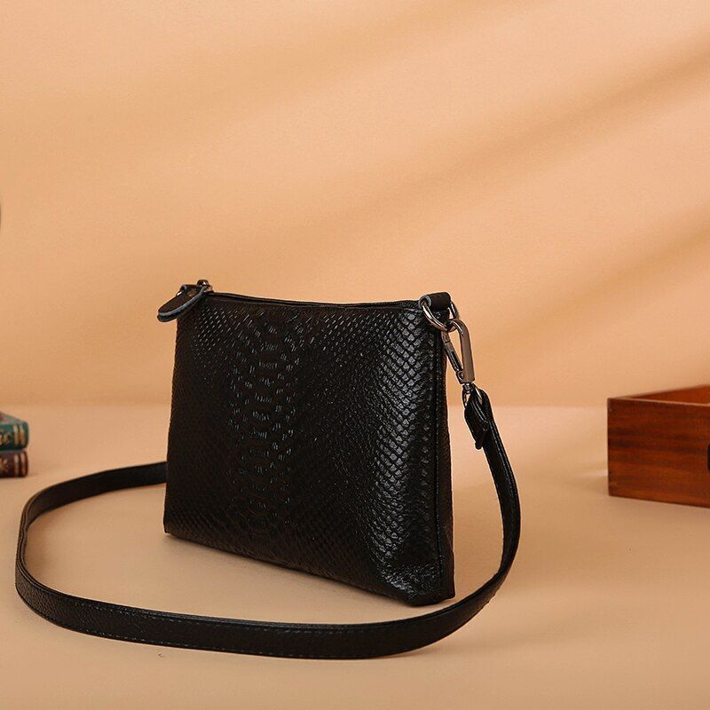 Cowhide Genuine Leather Bag Travel Handbag Totes Cute Shoulder Purse Polyester