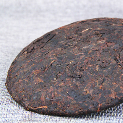 Yunnan Banpen Old Tree 357g Ripe Puerh Made by Puer Material Shu Puer Tea