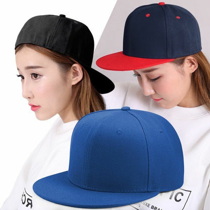 Baseball Caps Big Bone Man Women Plus Size Adult Flat Peak Fitted Hat Large Size