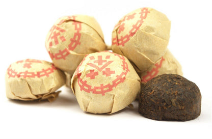Pu Erh Tuo Cha &Tuo Cha Chrysanthemum - Pressed PuErh Nest - Slimming Detox Tea