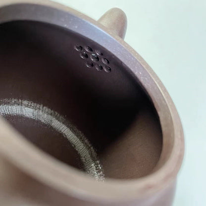 190cc Chinese Yixing Zisha Purple Clay Zini Handmade Qiegua Teapot Pu'er Tea Pot