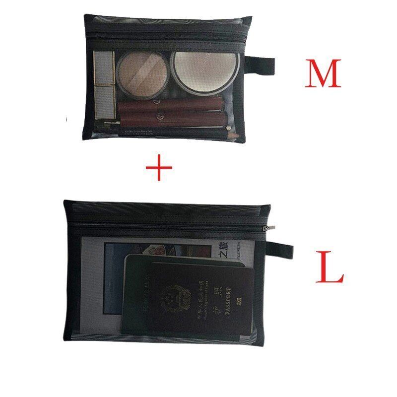 Mesh Cosmetic Bag Portable Lipstick Bag Makeup Bag Makeup Pouch Toiletry Purse