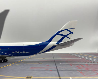 38CM 1:200 Hogan AirBridgeCargo Boeing 747-8F Plane ABS Plastic Aircraft Model
