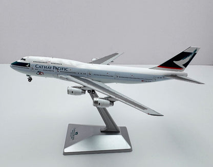 1:400 YY Wings CATHAY PACIFIC BOEING 747-300 Passenger Airplane Diecast Model