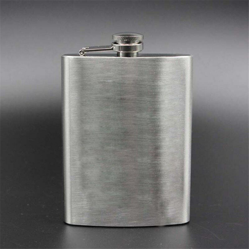Hip Flask Set Stainless Steel Wine Bottle Drinkware Cup Portable Whiskey Liquor