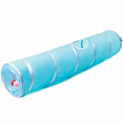 Cat Tunnel Toy Indoor Collapsible Tube Kitty Bored Pet Hole Puppy Kitten Rabbit