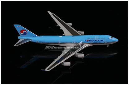 1:400 JC Wings KOREAN AIR BOEING 747-400 Passenger Airplane Diecast Plane Model