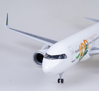 47CM 1:80 Spring Airlines AIRBUS A320neo Airplane Landing Gear Resin Model