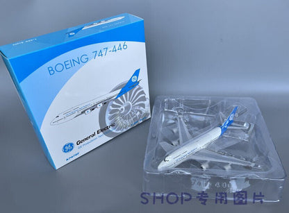 1:400 Phoenix GE BOEING 747-400 Passenger Airplane Diecast Aircraft Plane Model