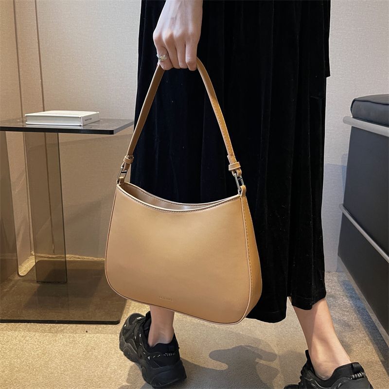 Shoulder Bag Women Handbags Vintage Zipper Bags Underarm Tote Purse 28*19*6 CM