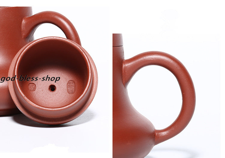 5" Real Yixing Zisha Dahongpao Clay Tea Pot Marked Chinese Tea Pot Collect 125ml