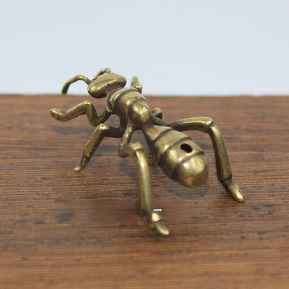 Ant Brass Figurine Statue House Office Table Decoration Animal Figurines Toys
