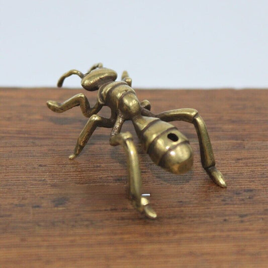 Ant Brass Figurine Statue House Office Table Decoration Animal Figurines Toys