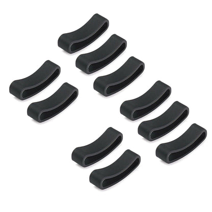 Lightweight Silicone Watch Wrist Hoop Band Locker Ring For Suunto Core & Ambit F