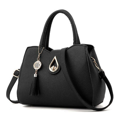 Temperament Handbags Large Capasity Leather Bags for Female Shoulder Bags Simple