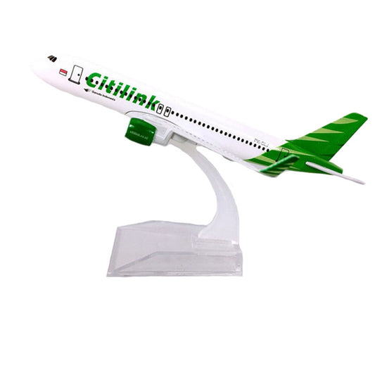 1/400 Aircraft Indonesia Citilink A320 Alloy Plane Model Airplane Collection a