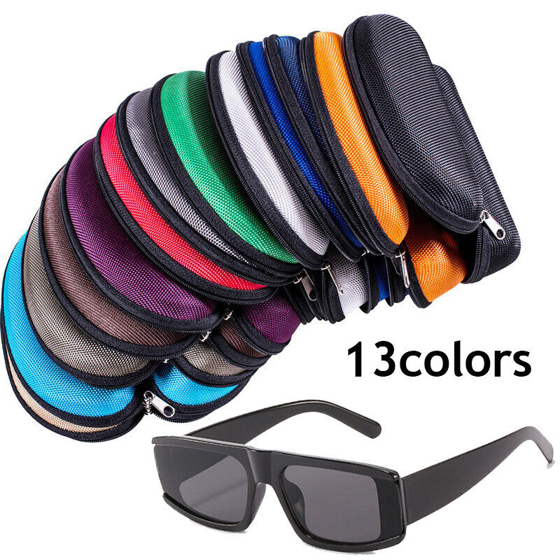 Portable Glasses Carry Bag Travel Pack Sunglasses Pouch Classic Eye Glasses Case