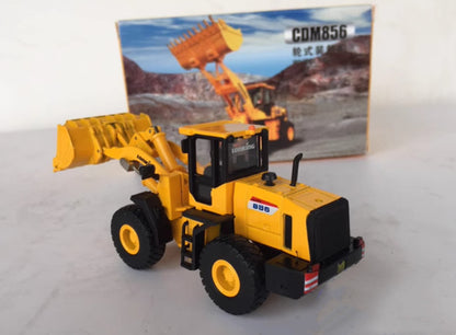 12CM LONKING CDM856 Wheel Loader Construction Machine Equipment Diecast Model