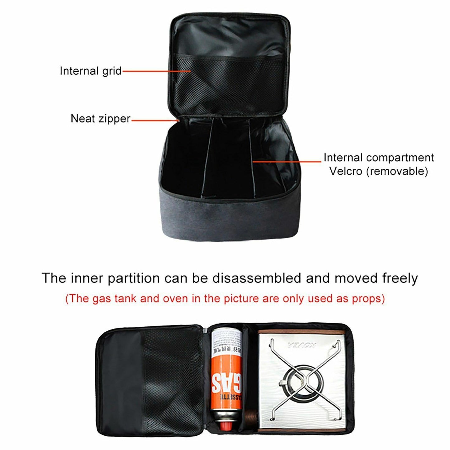 Waterproof Storage Bag Portable Camping Cookware Outdoor Organizer Picnic Hiking
