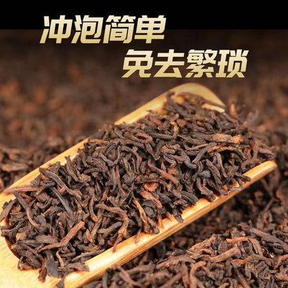 Yunnan Puerh Ripe Tea Palace Raw Material 10 Years Ripe Puerh Tea 100g