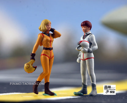 1/72 Future Mech Female Pilot 2 Soldier Model