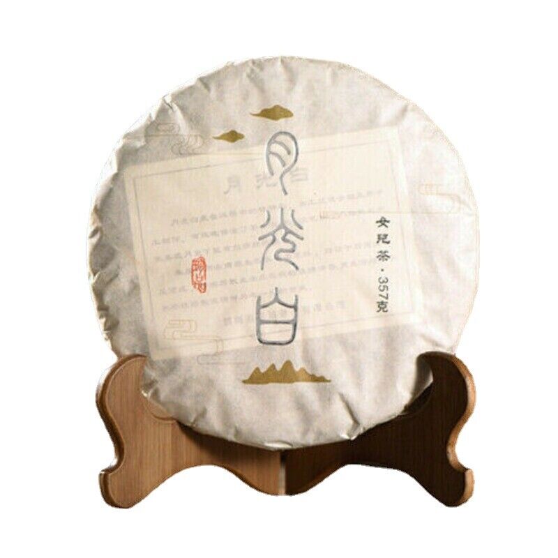 357g Yunnan Pu'er Tea Moonlight White Puerh Tea Green Tea Big Bud Puerh Tea Cake