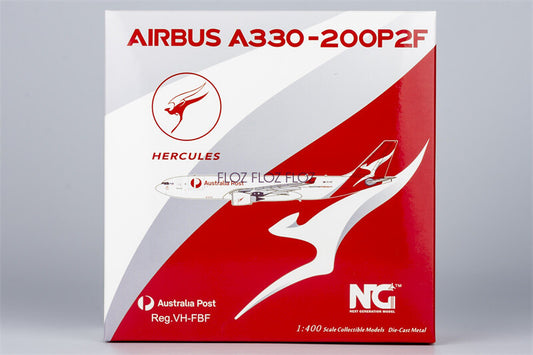NG Models Australia Post Qantas Freight A330-200F VH-EBF Hercules 1:400 Model