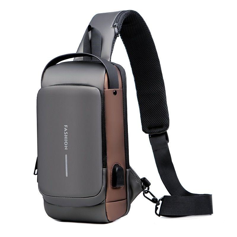 Sling Backpack Crossbody Shoulder Chest Bag Anti-theft Travel Waterproof Oxford