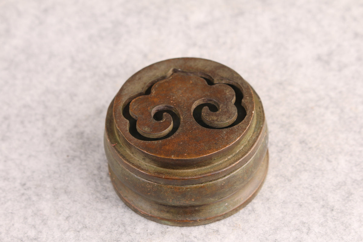 Fortune chinese bronze Handwork Incense Burners buddha tea pet fengshui Art