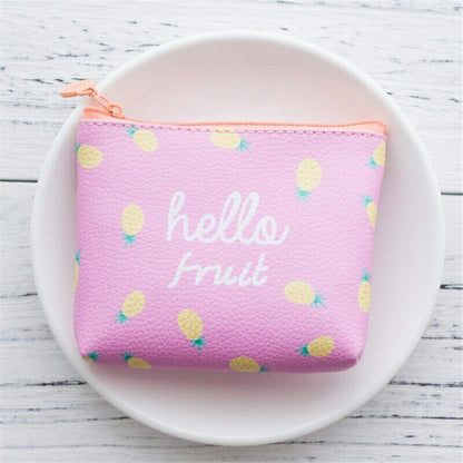 Women's Wallet Small Coin Pouch Bag Female Purse PU Leather Mini Money Key Card