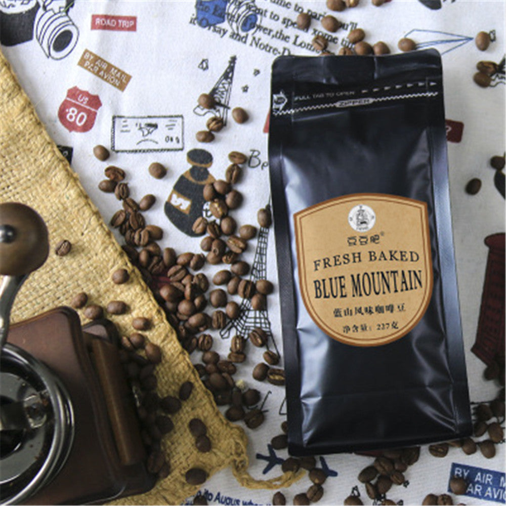 227g 100% Jamaica Blue Mountain Coffee Beans Jablum Golden Peacock