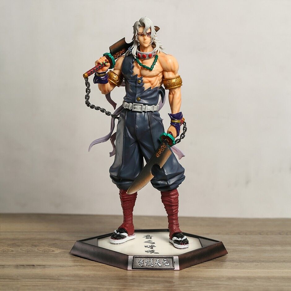 Demon Slayer Kimetsu no Yaiba Tengen Uzui PVC Action Figure Statue Anime Model