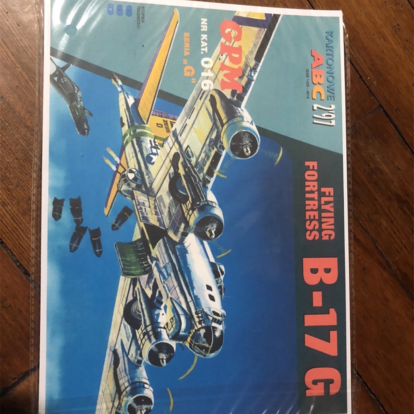 1:47 B-17 Flying Fortress Bomber Aircraft Paper Model Military Ornaments DIY