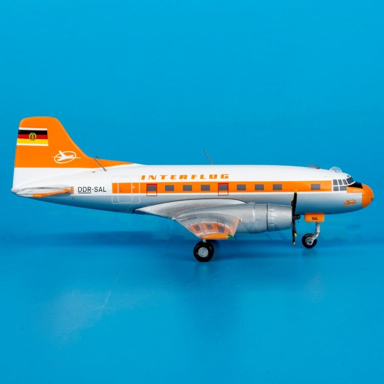 1:200 Phoenix Interflug Ilyushin Il-14 Airplane Plane Diecast Aircraft Model
