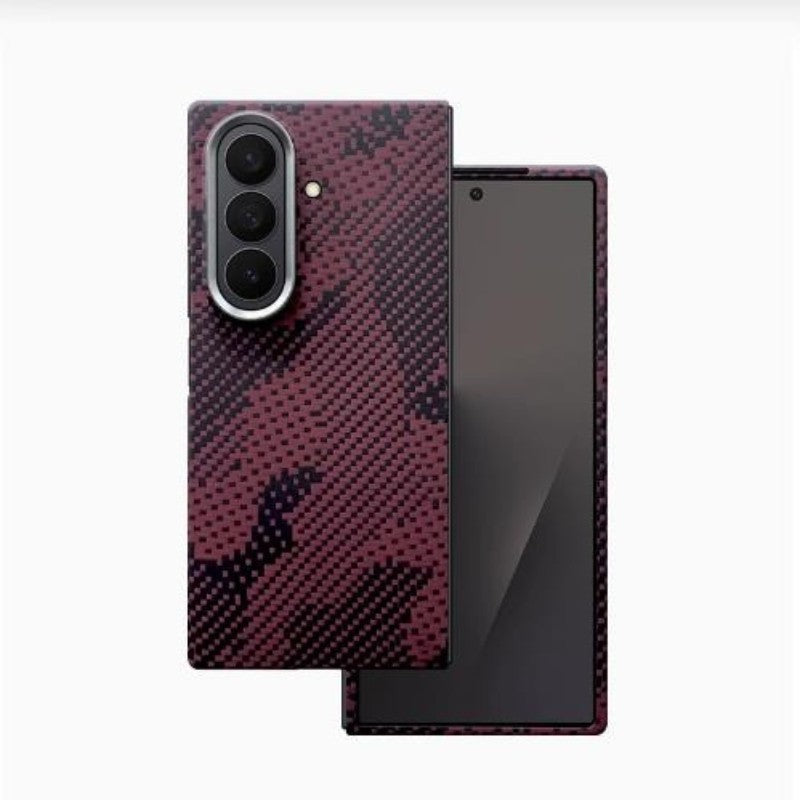 Samsung Zfold7 carbon fiber magnetic suction w26 anti drop protective cover (mR）