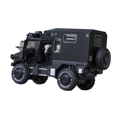 1/28 Black Pull-Back Model Toy Car Vehicle With Sound&Light Effect Boys Gifts E