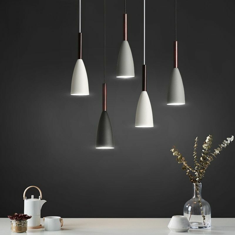 Modern Pendant Lights Lighting Nordic Minimalist Dining Table Kitchen Lamps E27