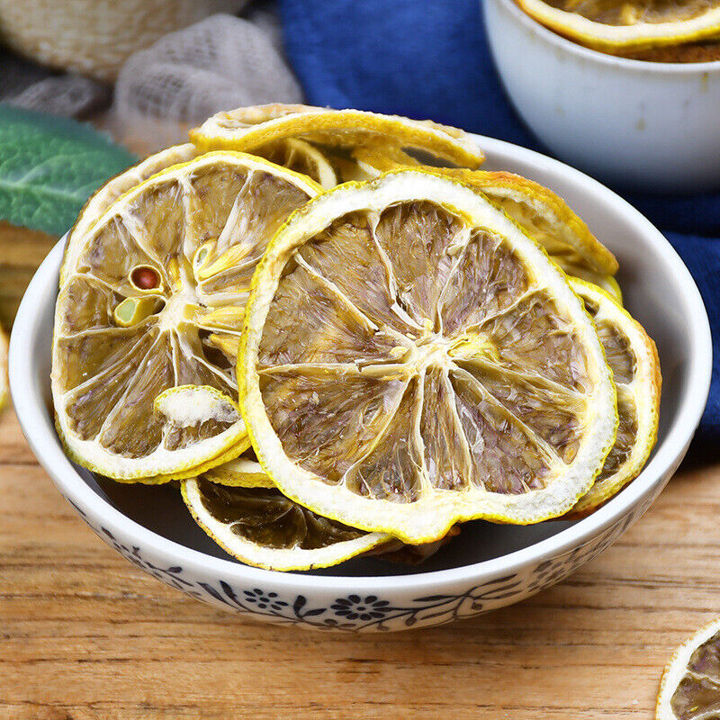 80g Drying Lemon Slices Chinese Top Lemon Bubble Tea Healthy Ningmeng Herbal Tea