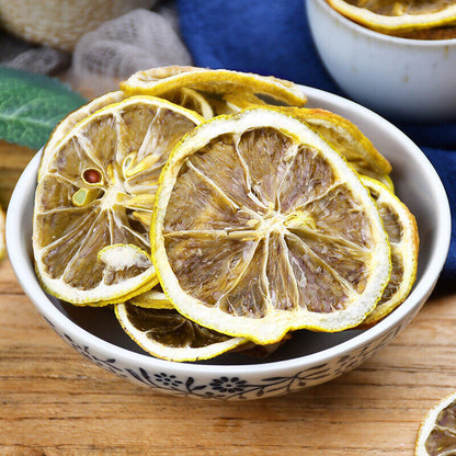 80g Drying Lemon Slices Chinese Top Lemon Bubble Tea Healthy Ningmeng Herbal Tea