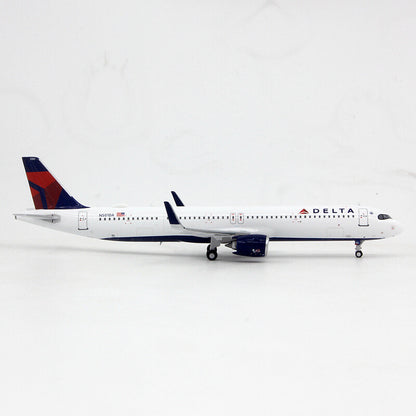 PandaModel DELTA AIR LINES For Airbus A321neo N501DA 1/400 Plane Pre-built Model