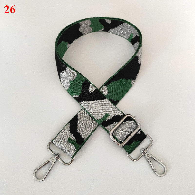 Camouflage Print Bag Shoulder Strap Handbag Replacement Adjustable Belt Handle