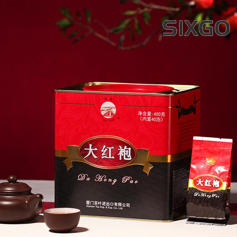 Sea Dyke AT111 Dahongpao Fujian Da Hong Pao Big Red Robe Oolong Tea 400g Tin